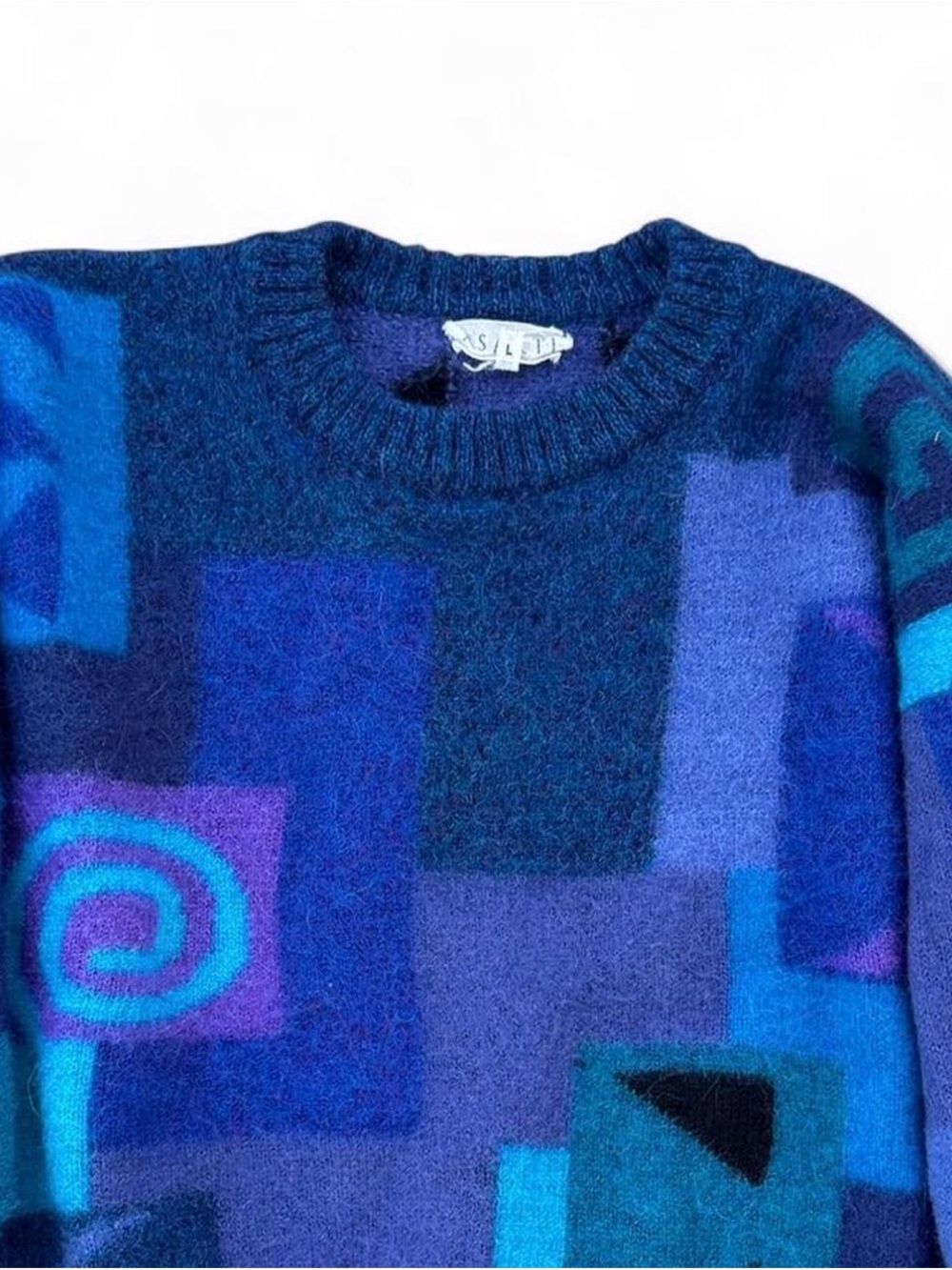 Vintage Asarti Pure Alpaca Wool sweater Size:Large - Picture 6 of 6
